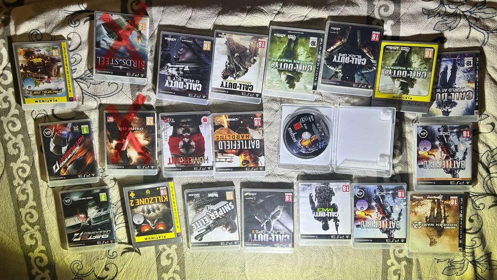 Асортимент дисків для Playstation 3