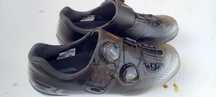 Sapato ciclismo Shimano RC7 preto prateado 40