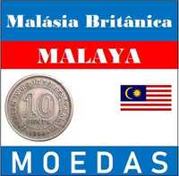 Moedas - - - Malásia Britânica - - - ( Malaya )