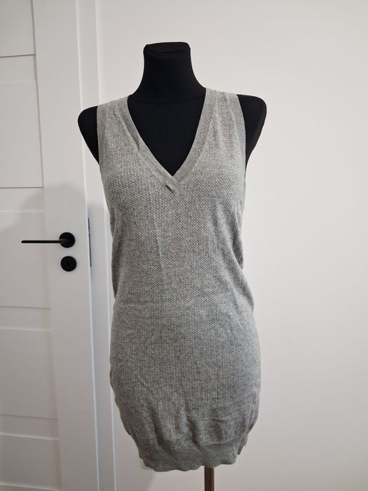 Allsaints szara tunika damska M