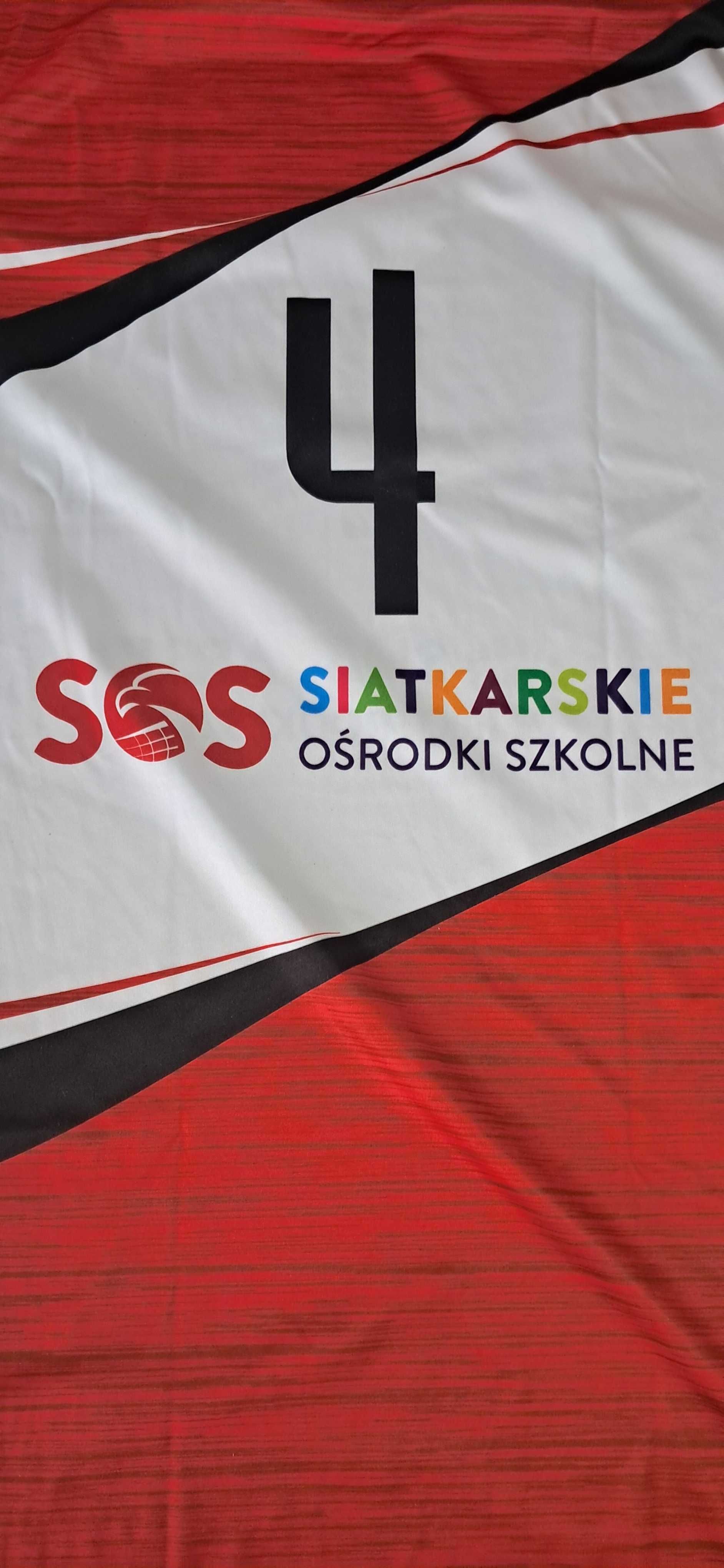 Koszulka SOS Siatkarskie Ośrodki Szkolne Polska Siatkówka NOWA Rozmi L
