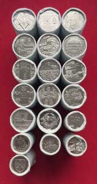 Набір ролів монет ЗСУ  (повний комплект - 19 видів на 550 монет)