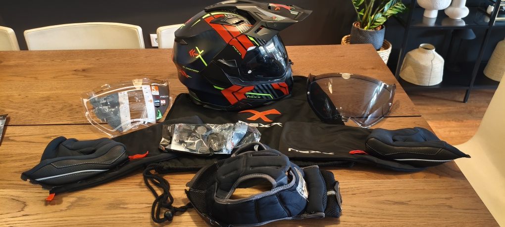 Capacete NEXX X Wed 2 Wild Country - M + Extras