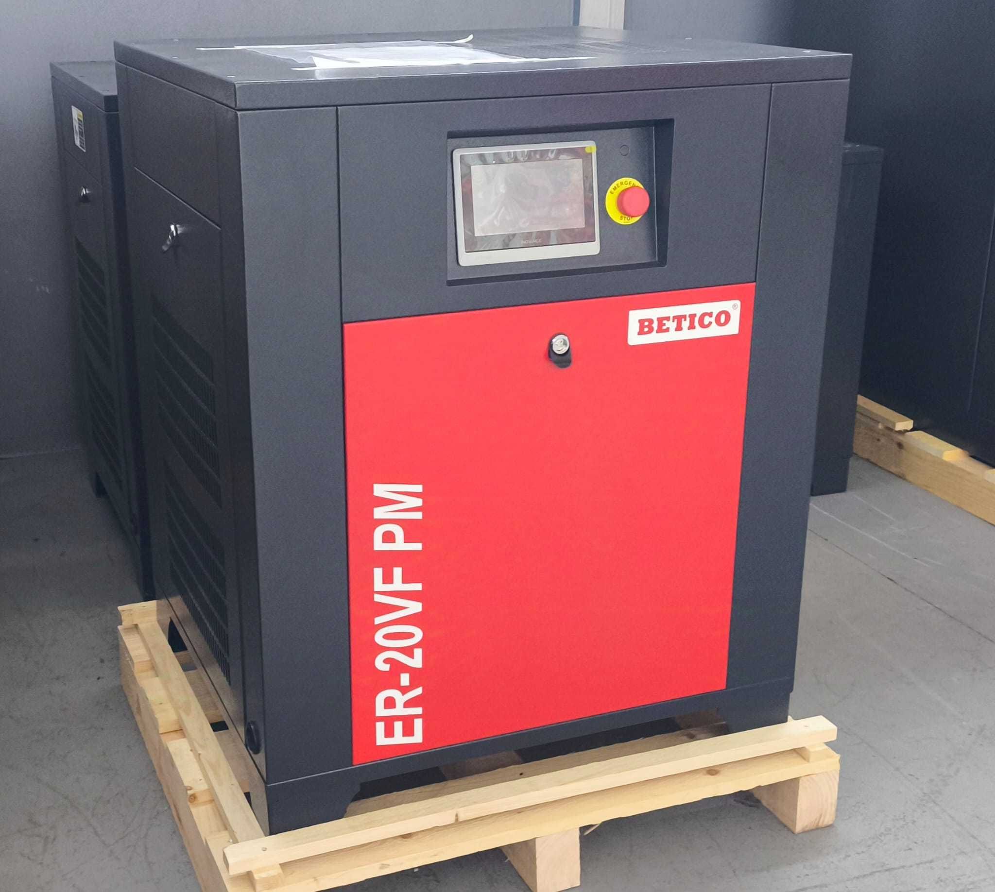Compressor novo de parafuso 20 cv com variador de velocidade