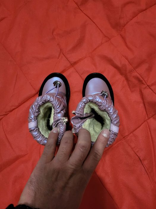 Чобітки дитячі зимові, 22 розмір.