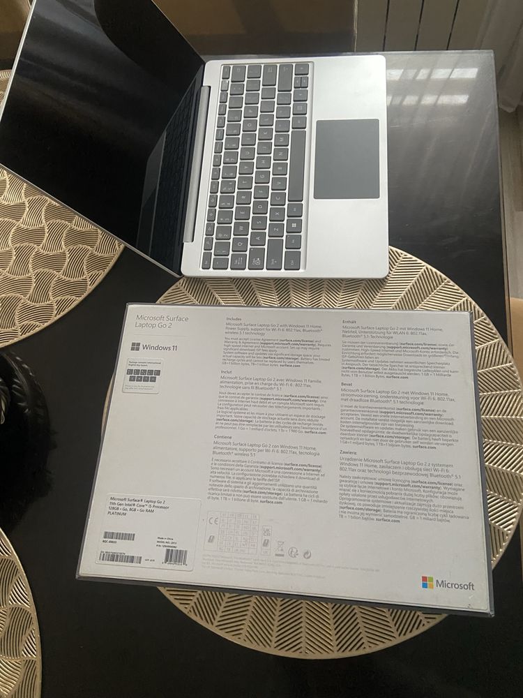 Laptop Microsoft Surface laptop go 2