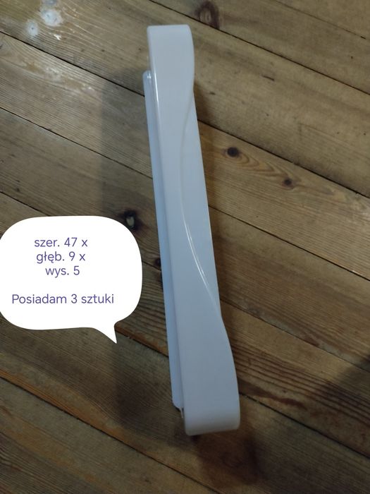 Półki i szuflady do lodówki Polar CZE346A