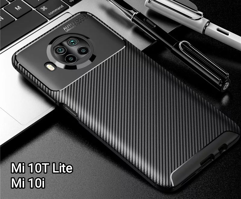 Capa T/ Fibra Carbono Xiaomi 12 Ultra / Xiaomi Mi 10T Lite / Mi 10i