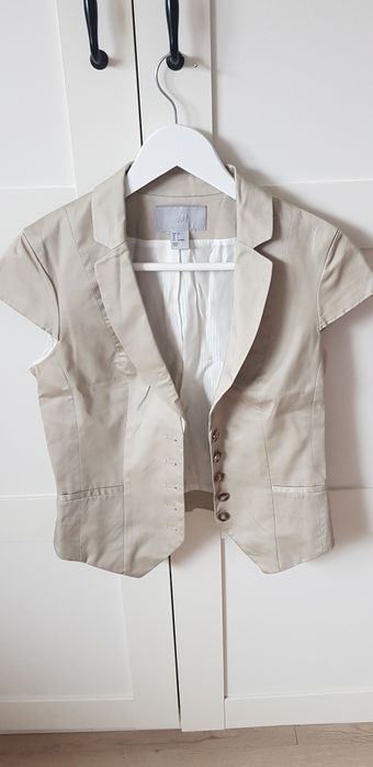 J. Nowy żakiet z krótkim rękawem h&m 34