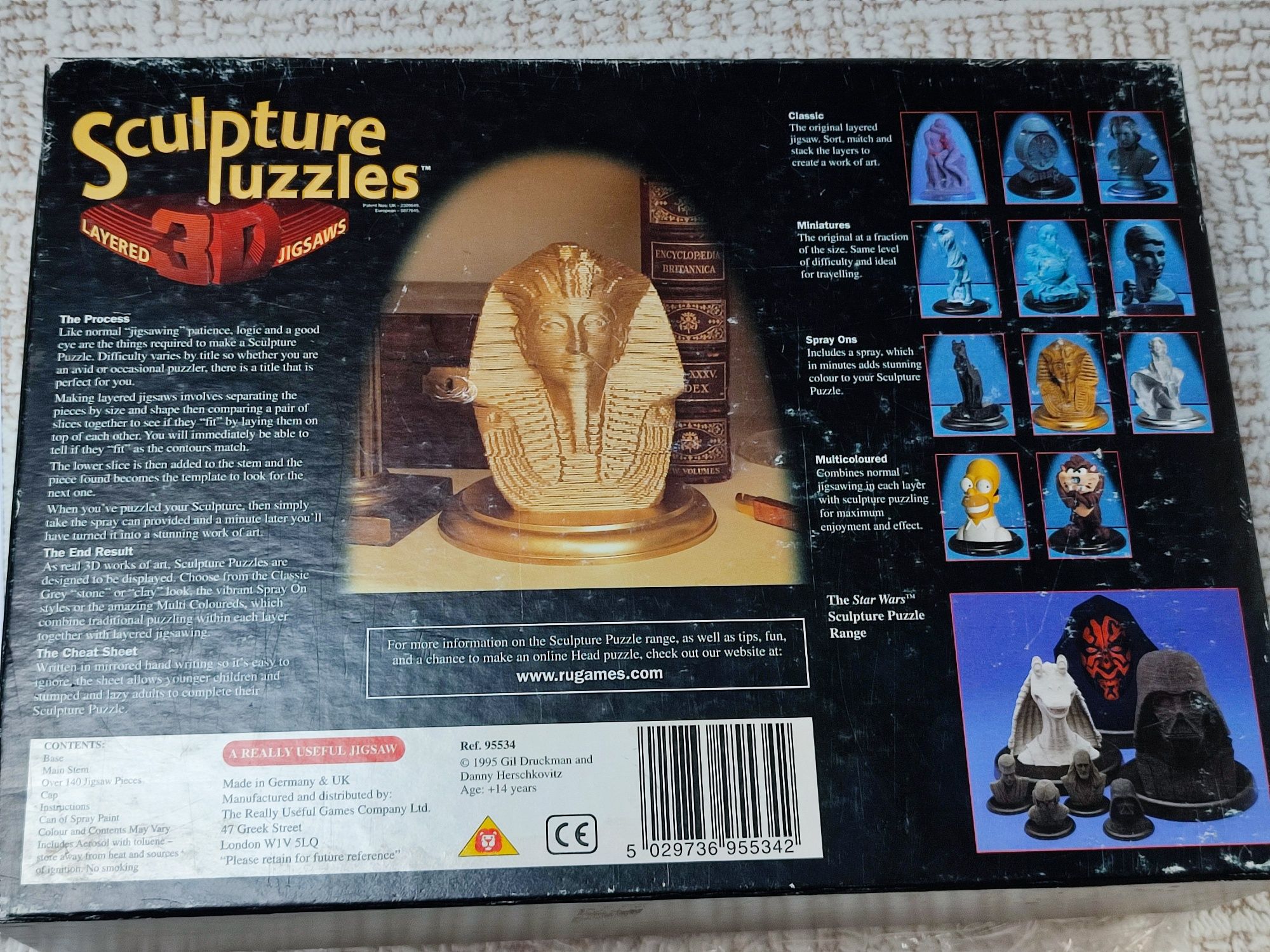 Sculpture Puzzle 3D The Pharaoh