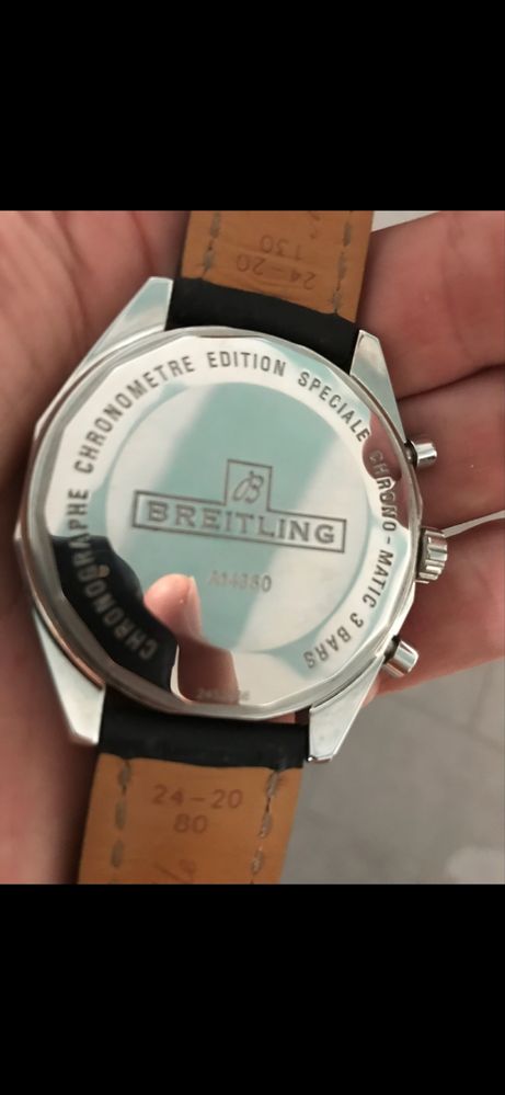 Relogio Breitling com dicumentos