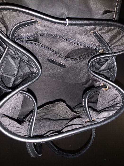 Mochila preta nylon da Natura
