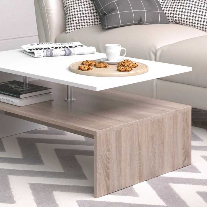 Stolik kawowy prostokątny ława stół do salonu dąb sonoma DaMaOutlet.pl