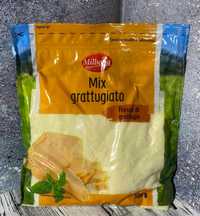 Сир тертий Milbona mix grattugiato 
Вага 500 г