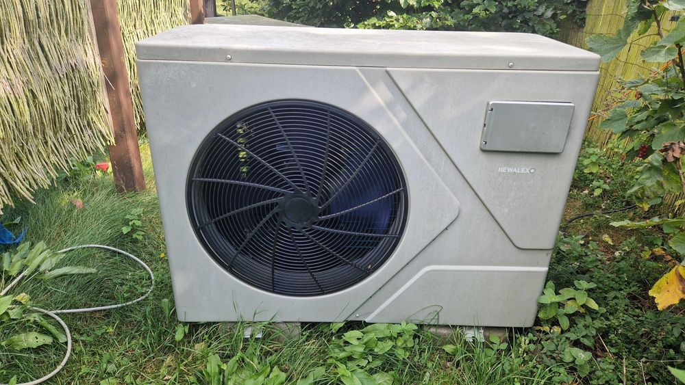 Basen ogrodowy 5m, pompa filtracyjna piaskowa, pompa ciepła - sprawne