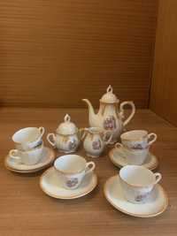 Serviço de chá 6 pax em porcelana japonesa