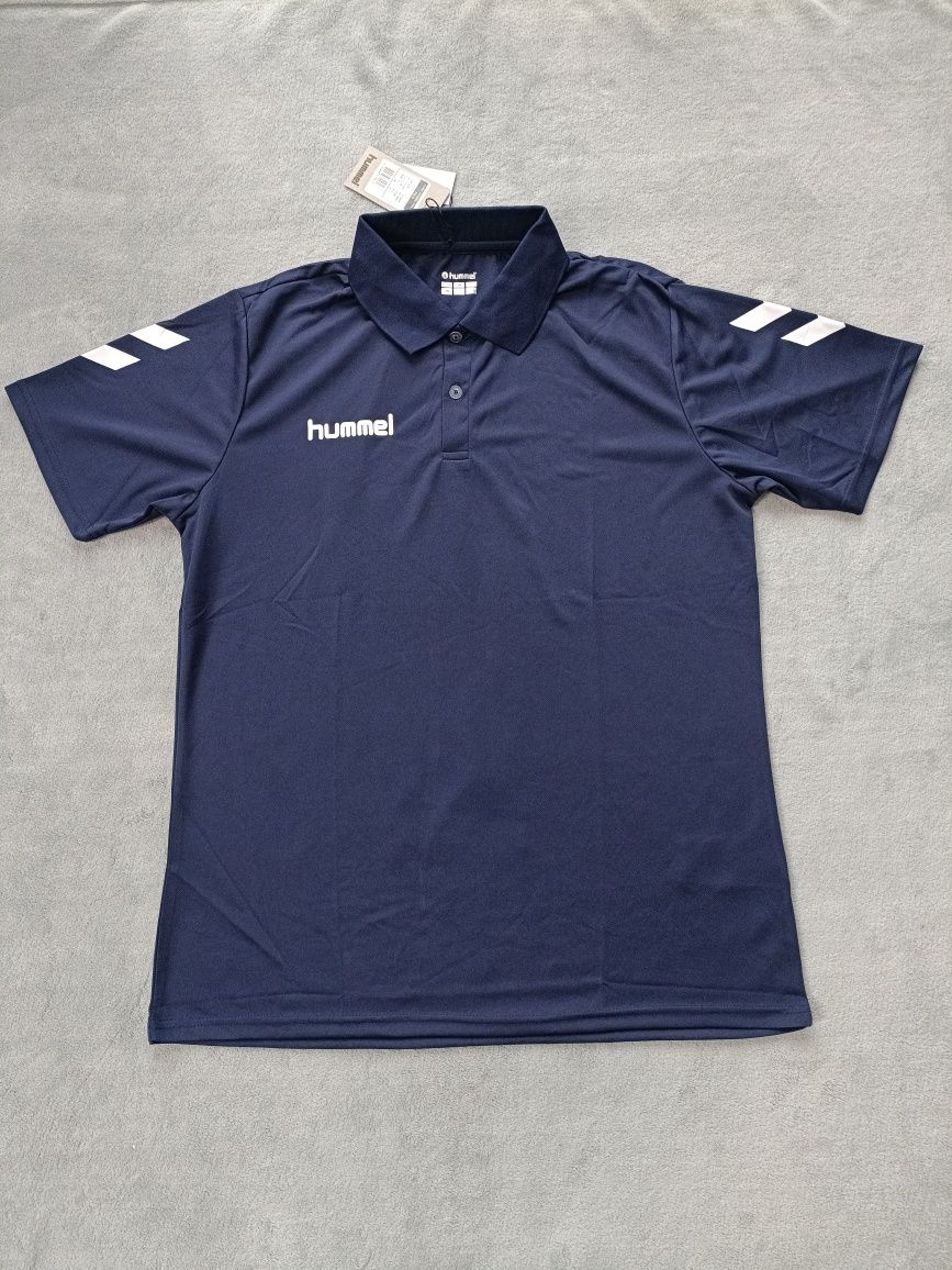 Hummel koszulka polo męska granatowa r.  XXL