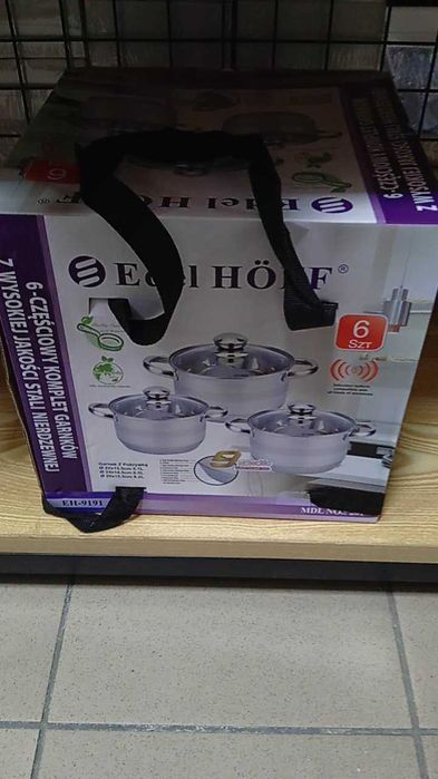 Zestaw garnków na indukcję