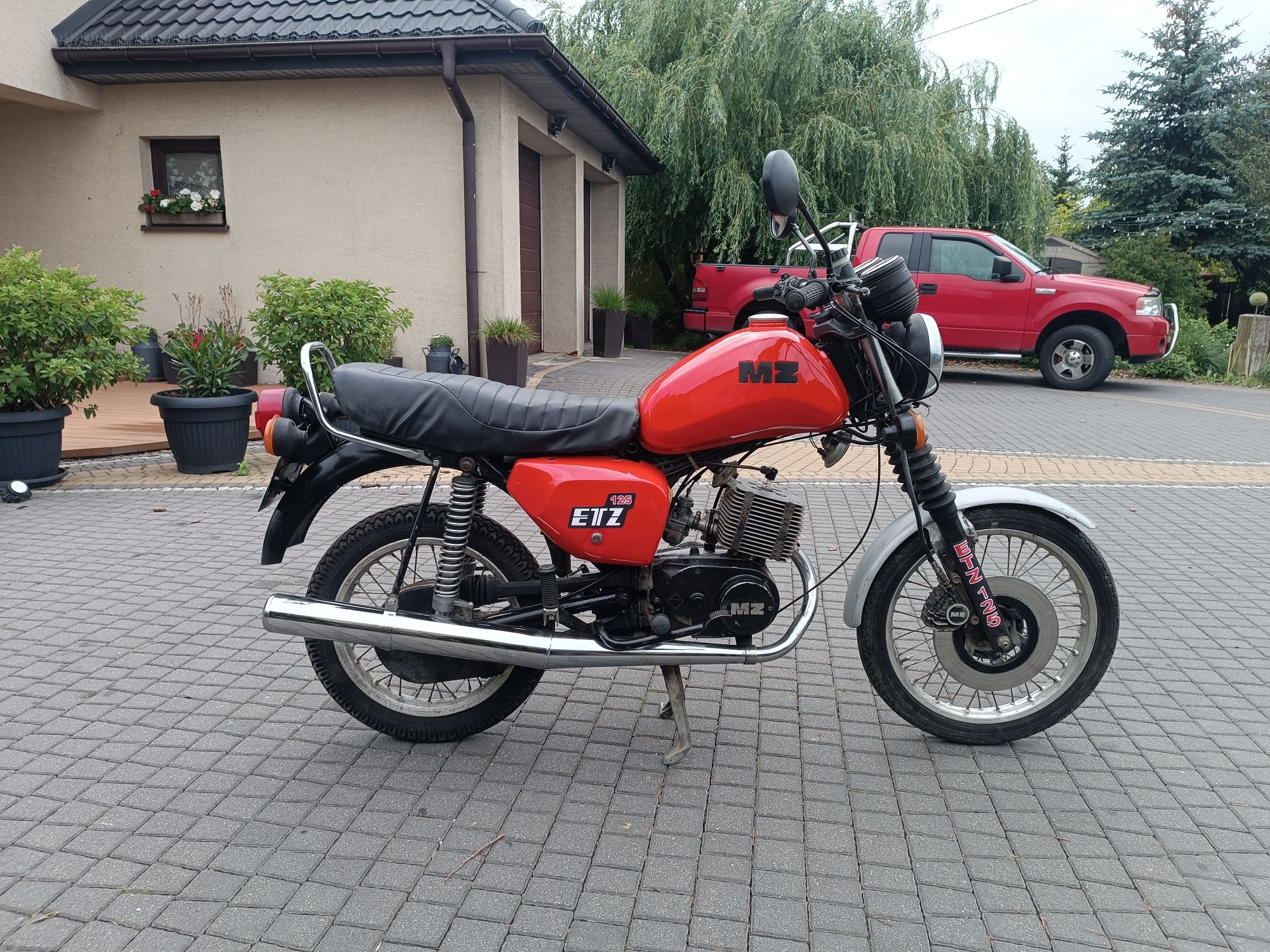 MZ etz 125 zamiana zamienię motocykl quad cross prl auto bus