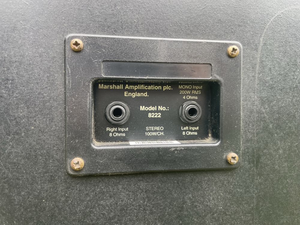 Kolumna Marshall Model 8222 Stereo 2x12 200W England 1993r.