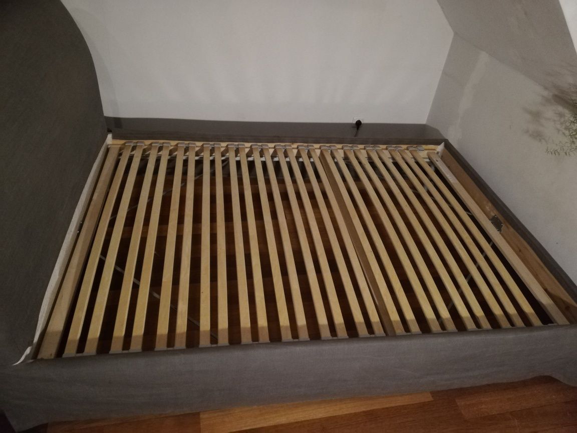 Łóżko IKEA Vanvik 140x200 oraz dno łóżka zestaw