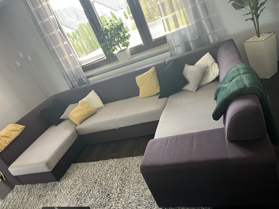 Narożnik z funkcją spania