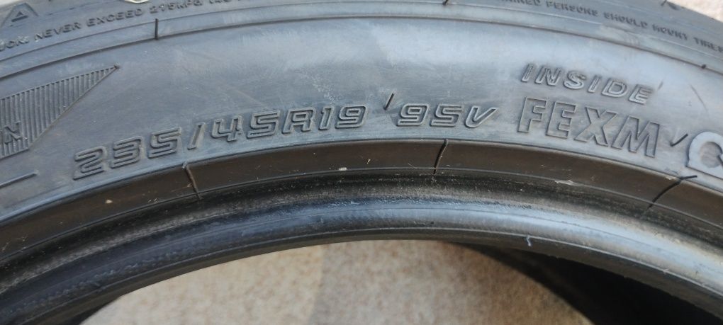 235/45/19 falken ZE310 opony letnie 2szt rok 21