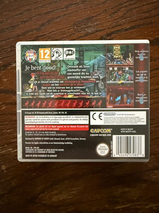 Jogo Nintendo DS - Ghost Trick Phantom Detective