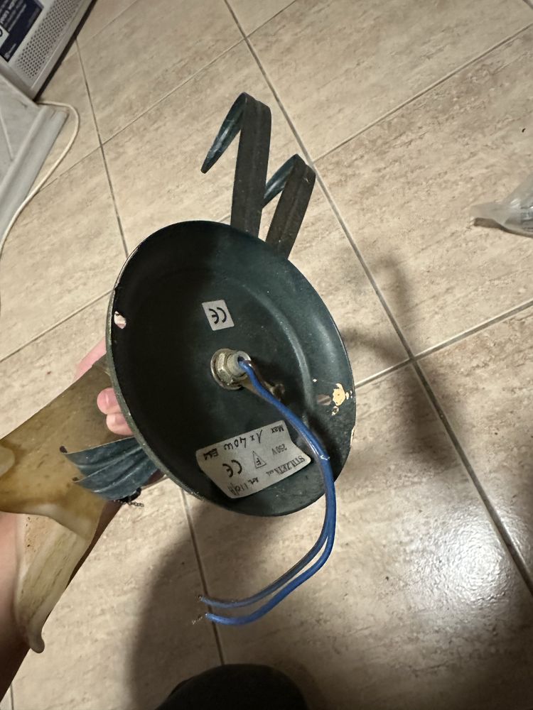 Lampa tiffany wisząca
