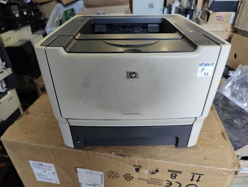 Лазерный принтер HP LaserJet P2015d с картриджем