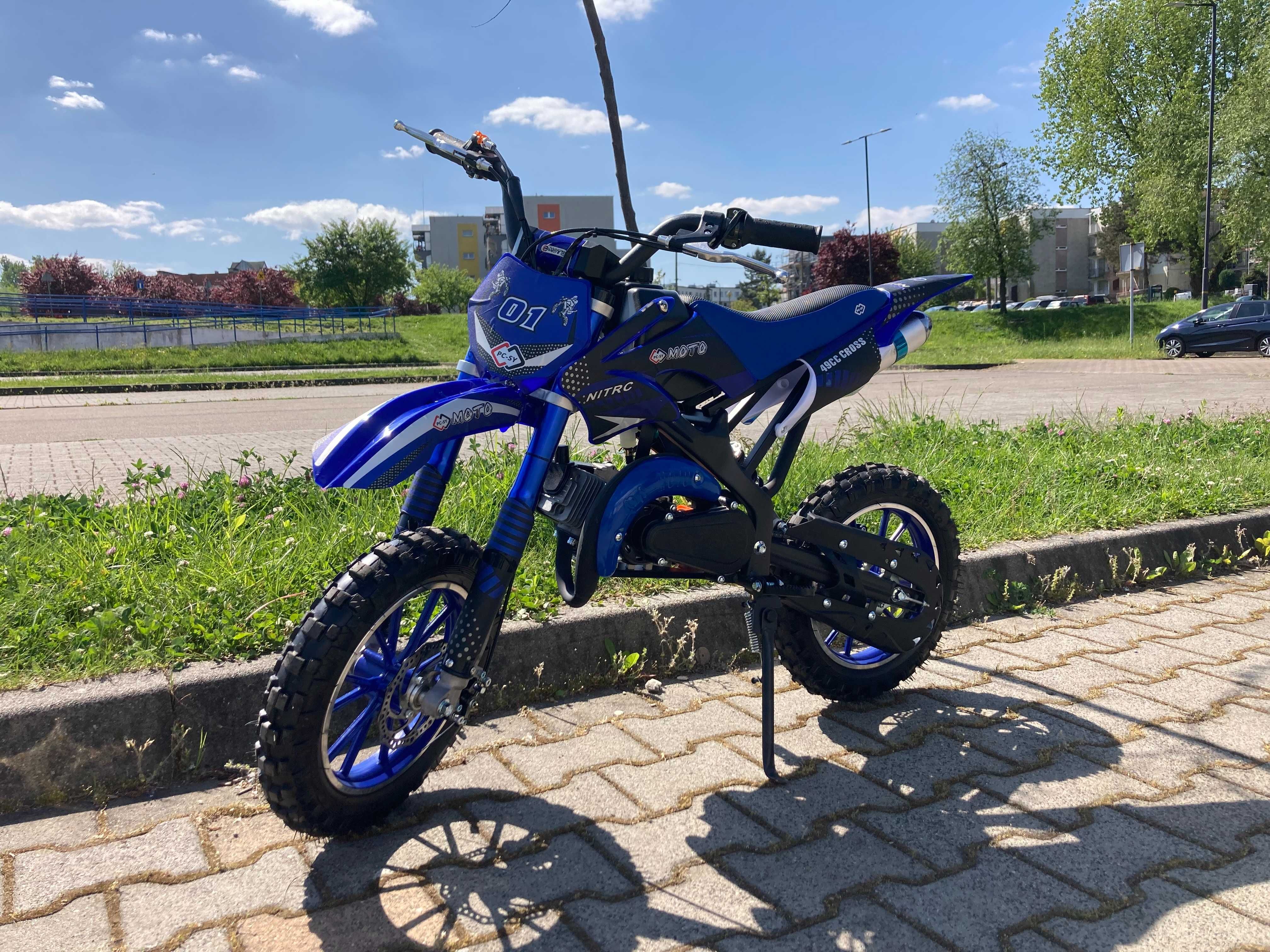 Motor cross spalinowy dla dzieci  RENEGADE 50R Różne kolory 45km/h