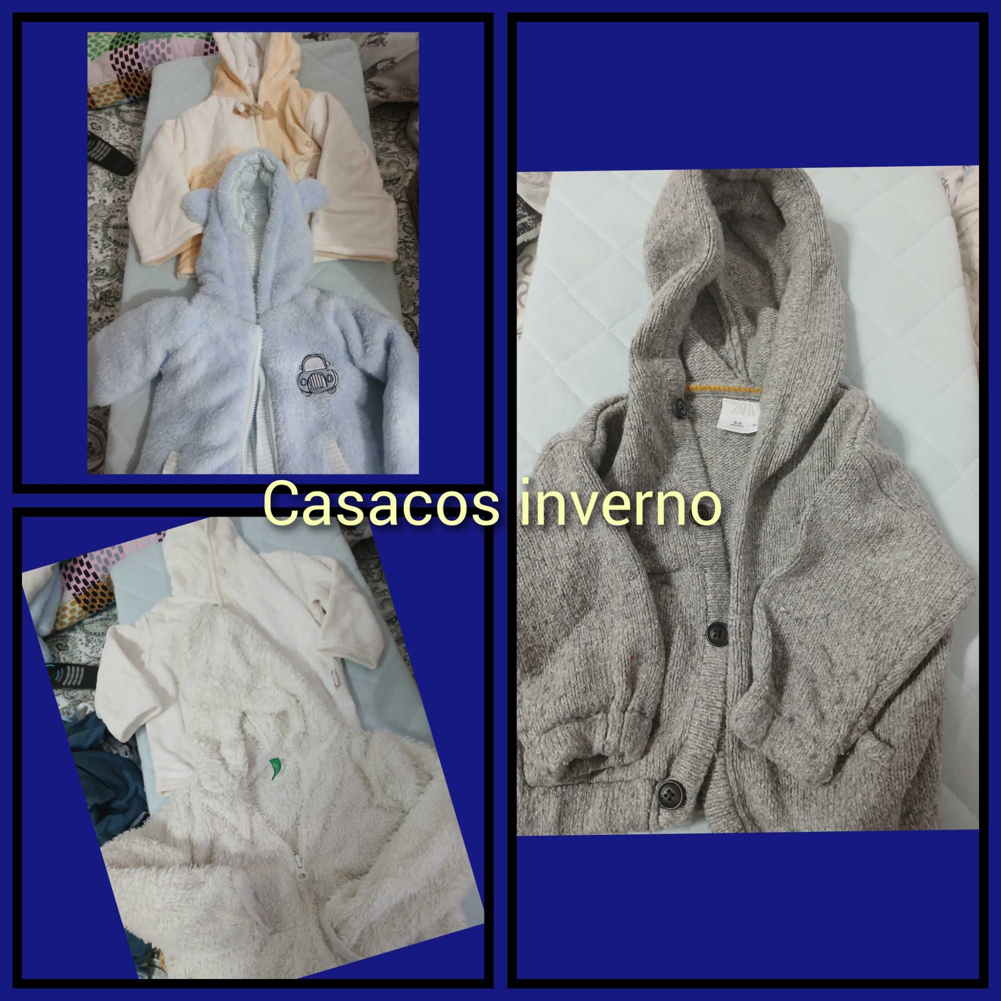 Roupas bebé lote 50 peças e sapatos oferta ler