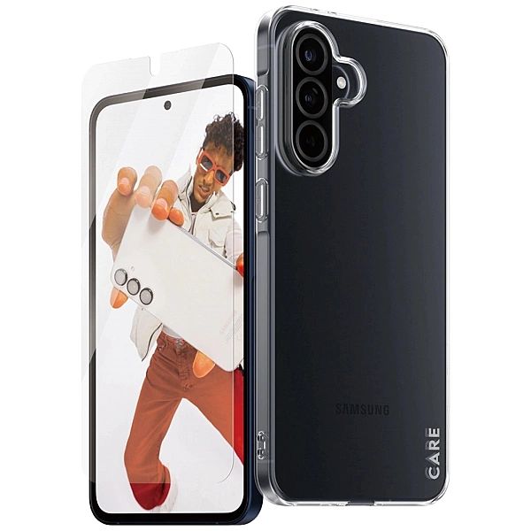 Zestaw ochronny CARE by PanzerGlass Fashion 2w1 Etui+Szkło na Samsung