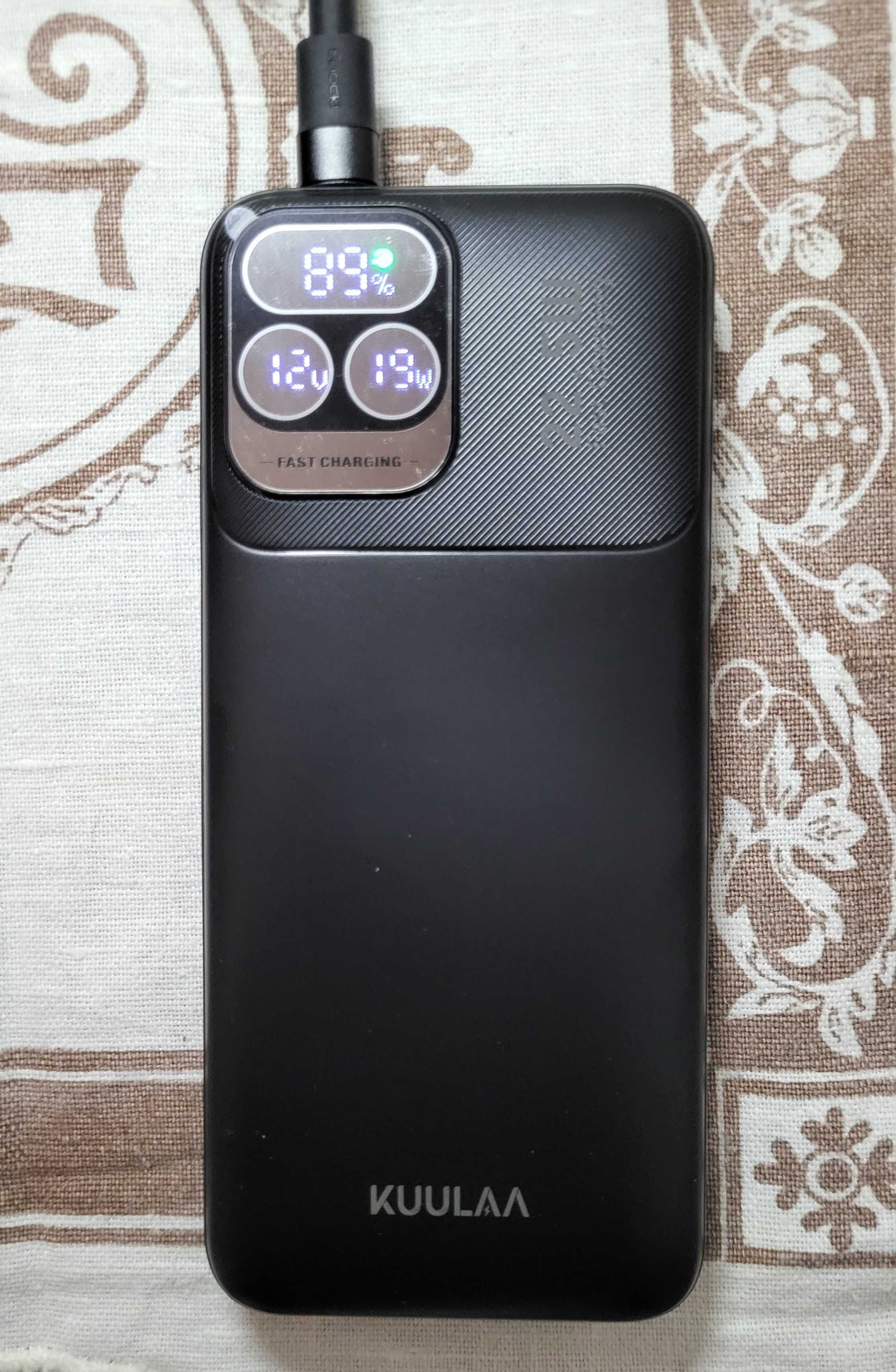 KUULAA Power Bank 10000 мАч PD 22,5 Вт Быстрая зарядка телефона