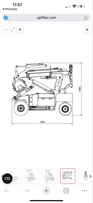 Uplifter para aluguer