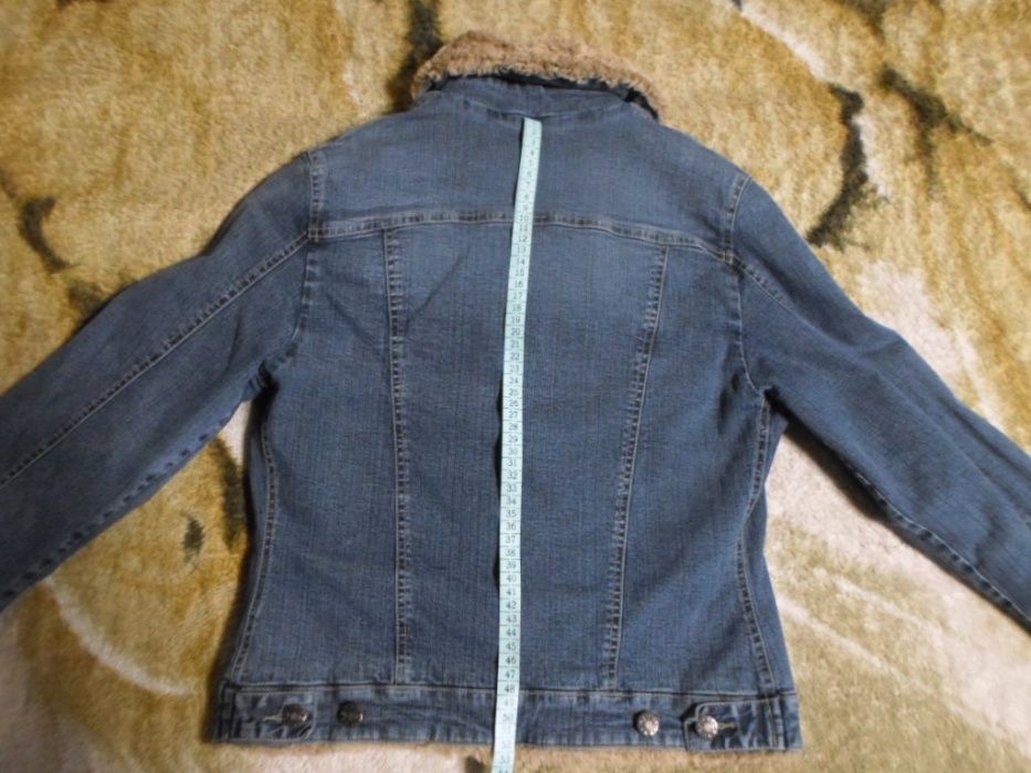 Куртка женская джинсовая с подкладкой