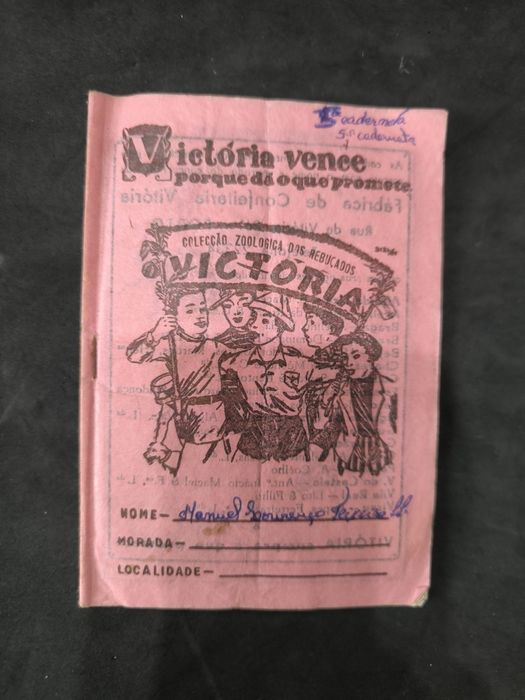 Caderneta cromos rebuçados vitoria