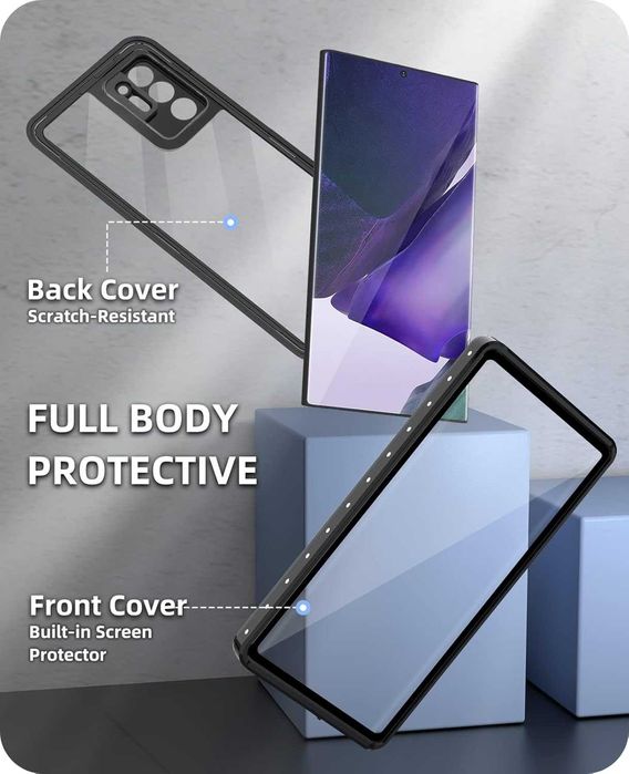 Beeasy etui wodoodporne Samsung Galaxy Note 20 Ultra pyłoszczelne IP68