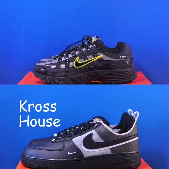 Кроссовки Nike P-6000 “Anthracite” , Air Force 1 React Оригінал