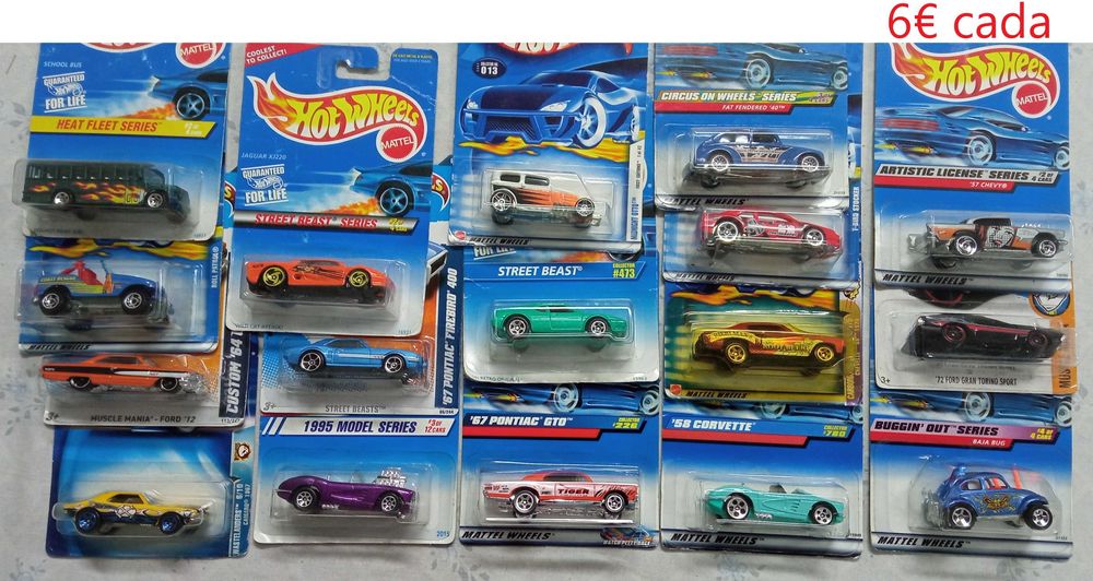 Hot Wheels Vintages e recentes - 21/4