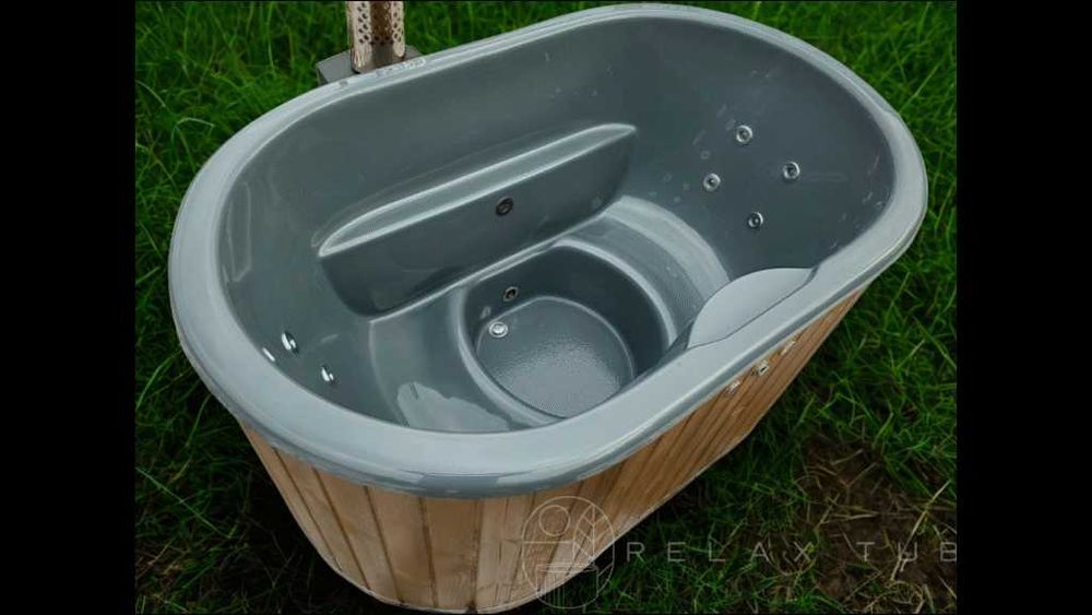 ЧАН для двох осіб. Компактний чан з джакузі від виробника.