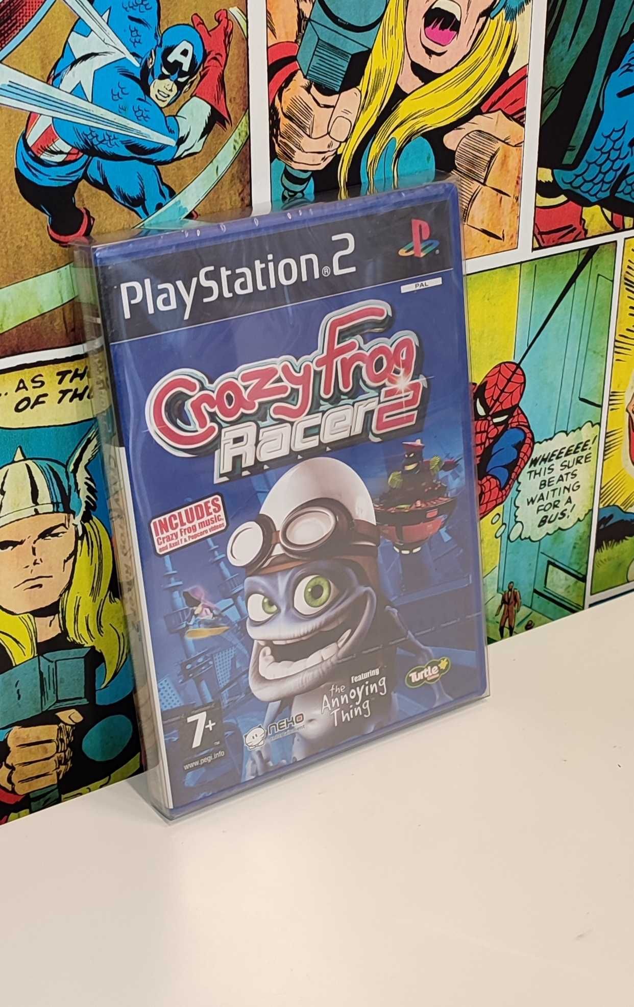 Gra Crazy Frog Racer PlayStation 2 Ps2 NOWA Szczecin