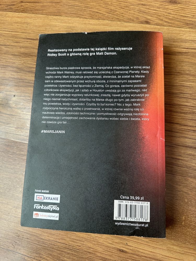 Marsjanin Andy Weir