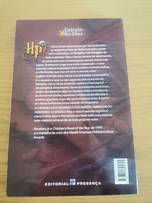 Harry Potter e a Câmara dos Segredos de J. K. Rowling