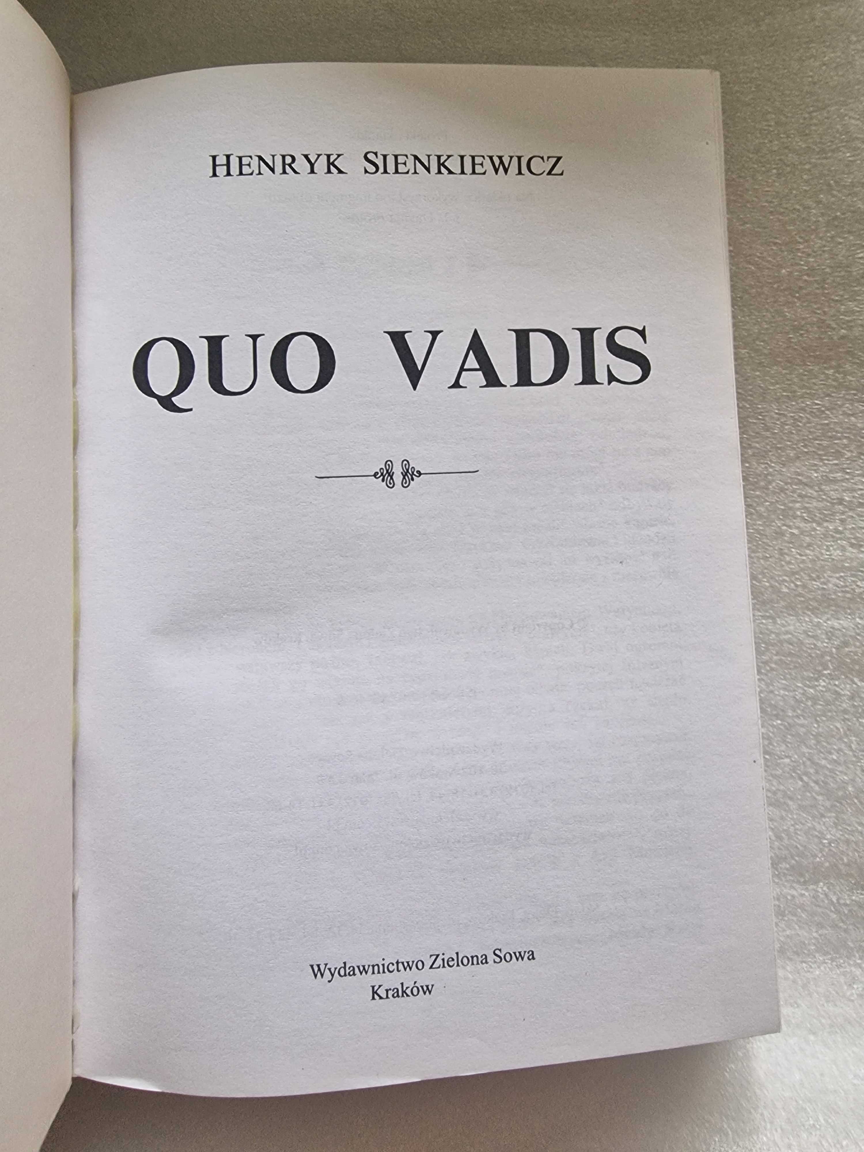 Quo Vadis Henryk Sienkiewicz