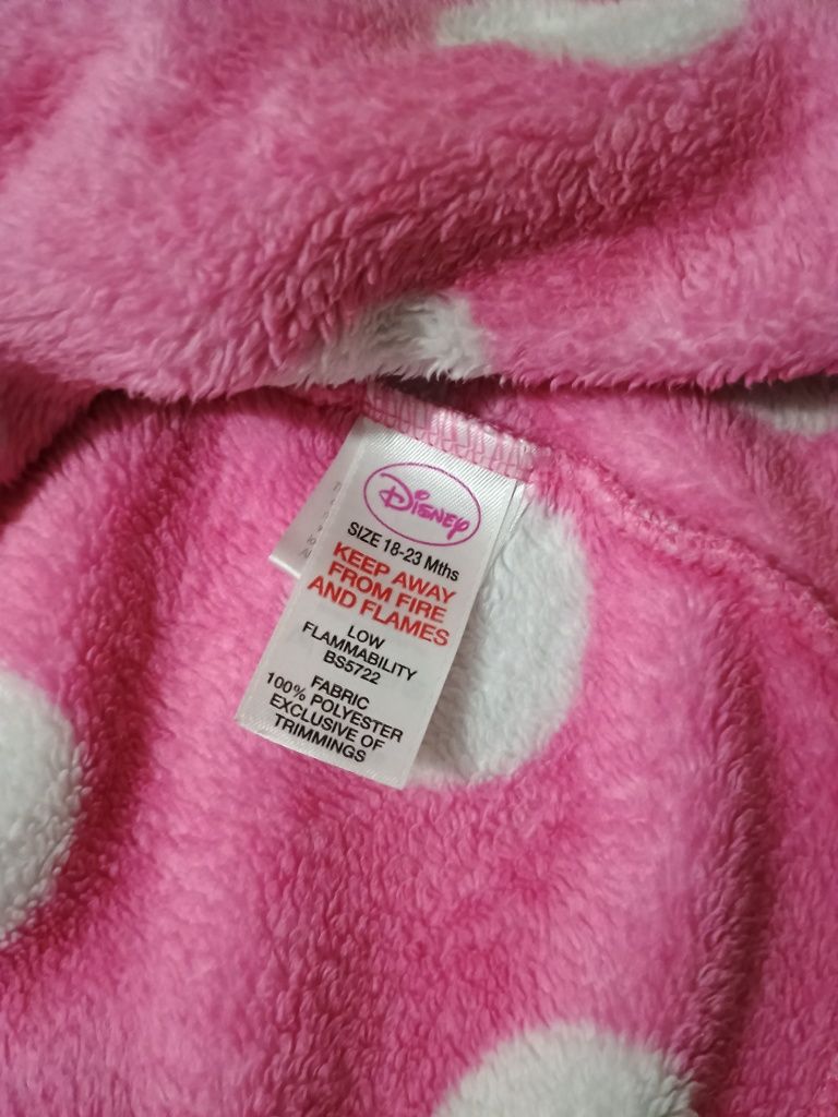 Szlafrok Minnie dziewczęcy