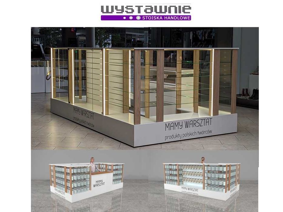 Stoisko Handlowe - Wyspa Handlowa - WYCENA Producent WYSTAWNIE