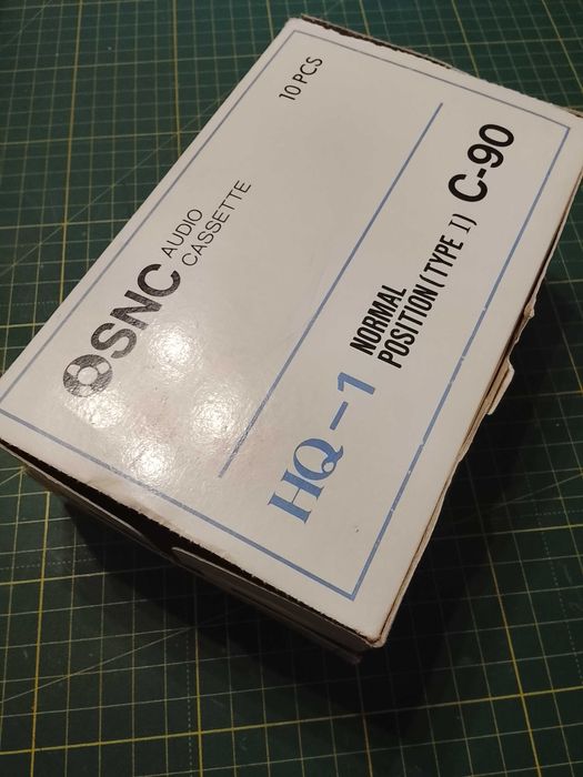 Аудіокасети SNC HQ-1 C-90 в коробці 9 штук