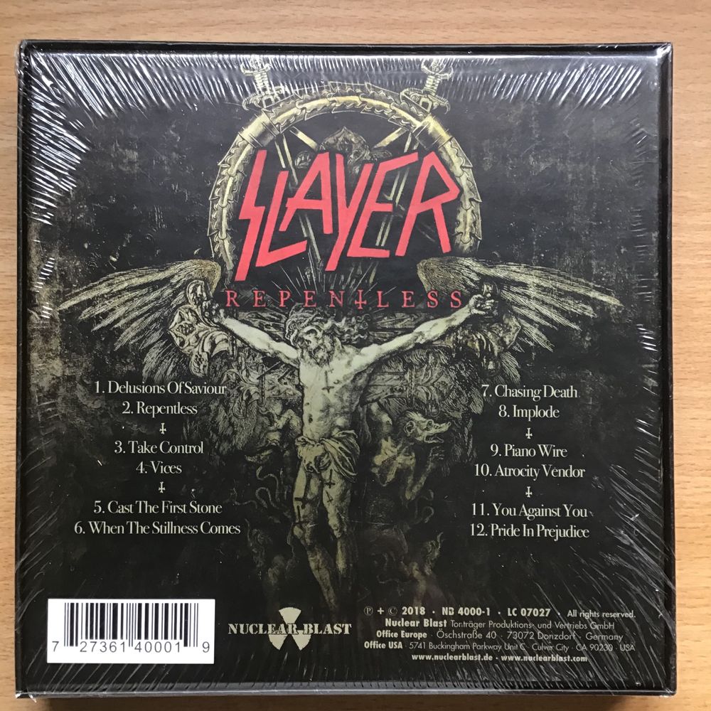 Slayer - Repentless, Reign, South, Seasons, Divine, God…