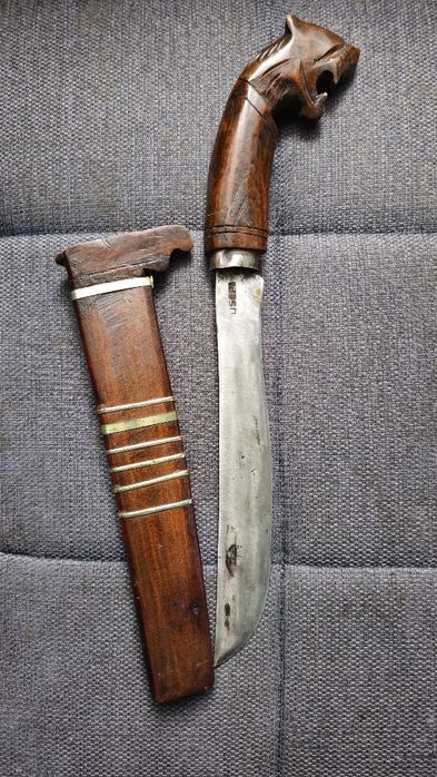 Maczeta 2 nóż indonezja Borneo Kalimantan